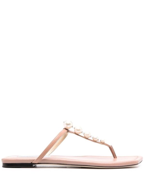 Jimmy choo  Alaina pearl-embellished sandals