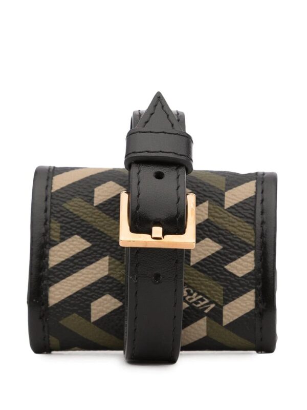Versace  Greca-print buckle-fastening wallet - Image 2