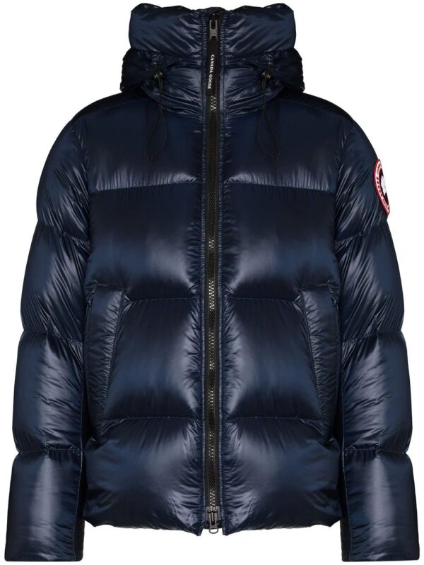 Canada Goose  Crofton logo-patch padded jacket