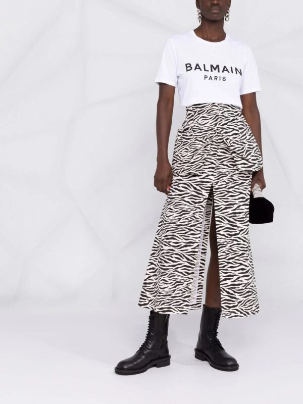 Balmain  logo-print short-sleeve T-shirt - Image 2