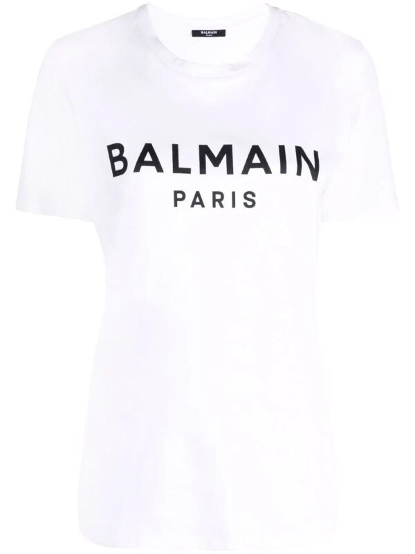 Balmain  logo-print short-sleeve T-shirt