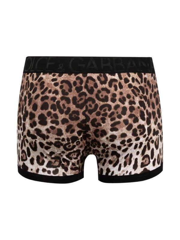 Dolce & Gabbana  leopard-print boxer trunks - Image 2
