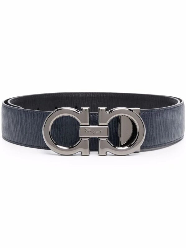 Ferragamo  Gancini-buckle leather belt