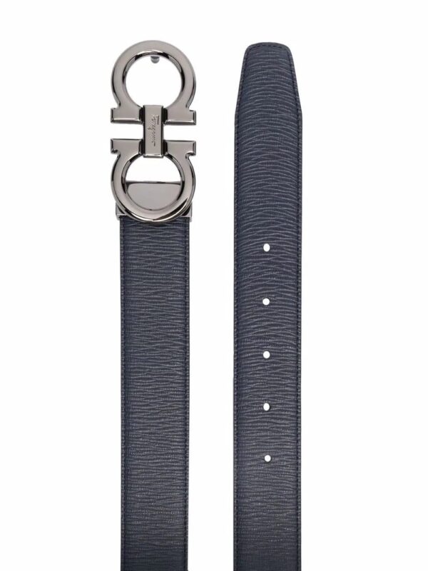 Ferragamo  Gancini-buckle leather belt - Image 2