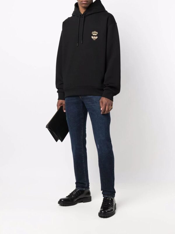 Dolce & Gabbana  bee and crown hoodie - Image 2
