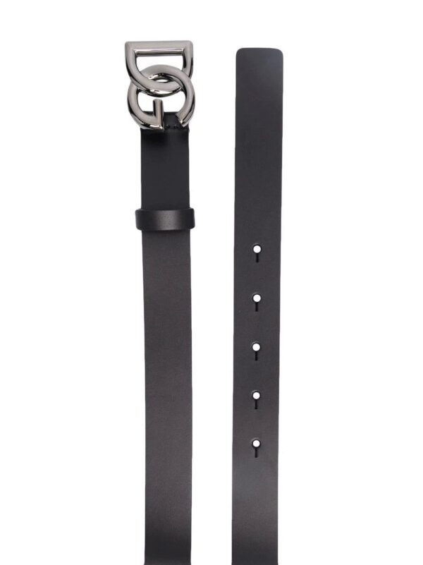Dolce & gabbana  crossed DG logo buckle belt - Image 2