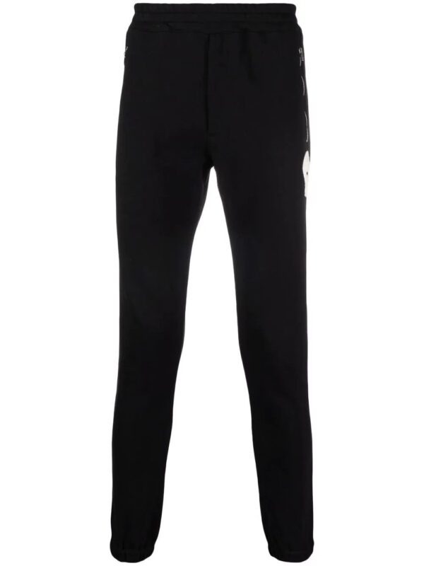 Alexander McQueen  crochet-design track pants