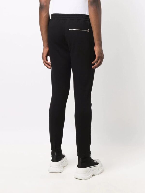 Alexander McQueen  crochet-design track pants - Image 4