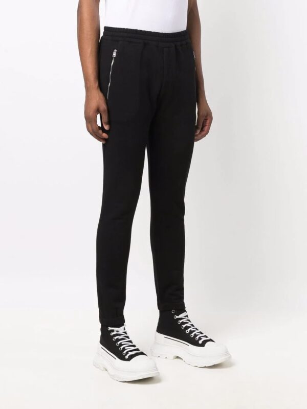 Alexander McQueen  crochet-design track pants - Image 3