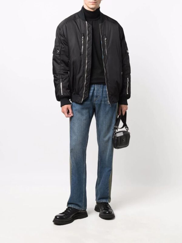 Alexander McQueen  panelled straight-leg jeans - Image 2