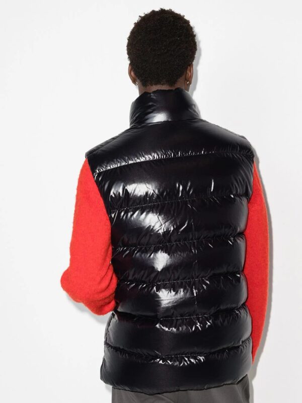 Moncler  Tibb logo-patch padded gilet - Image 3
