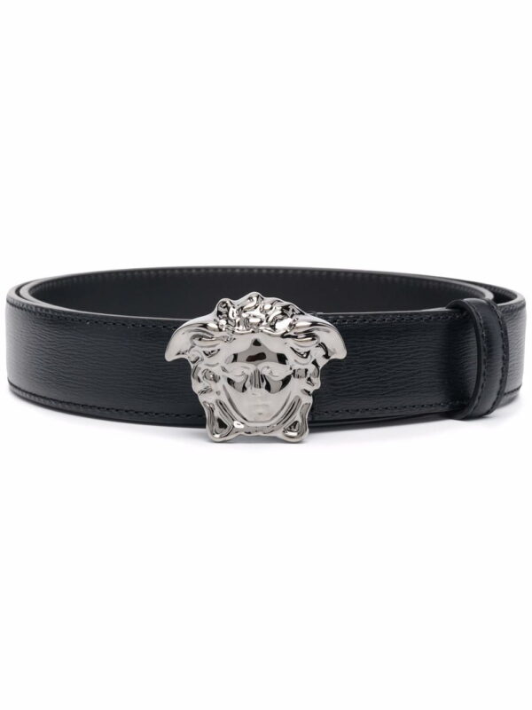 Versace Medusa-plaque buckle belt