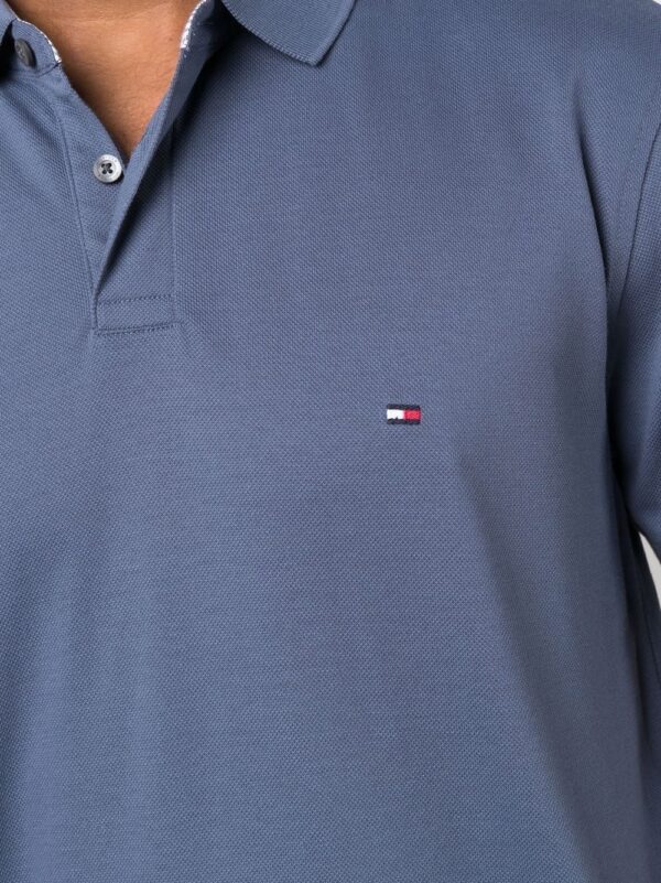 Tommy Hilfiger embroidered logo polo shirt - Image 5