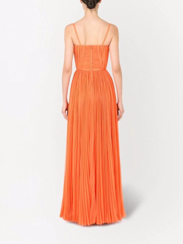 Dolce & Gabbana  spaghetti-strap gathered-detail dress - Image 4
