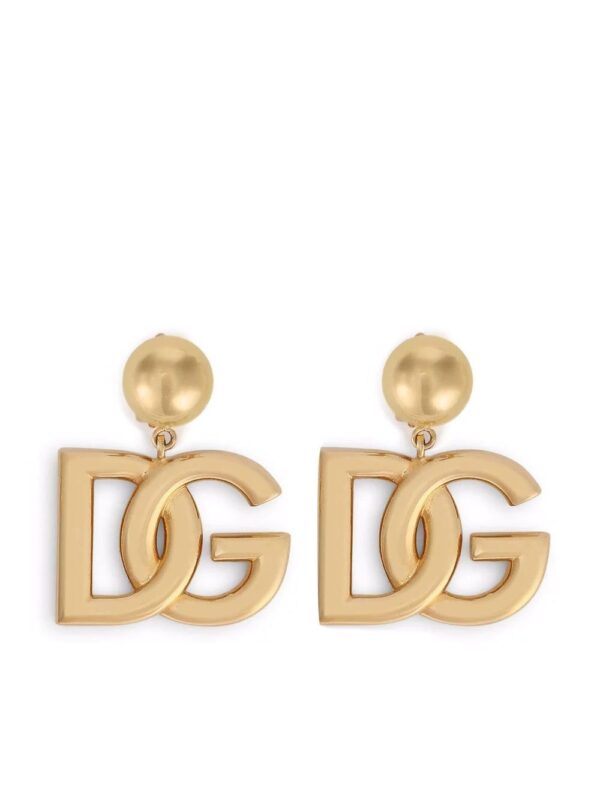 Dolce & Gabbana  logo clip-on earrings