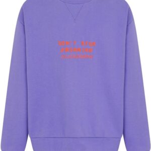 Dolce & Gabbana  embossed cotton-blend sweatshirt