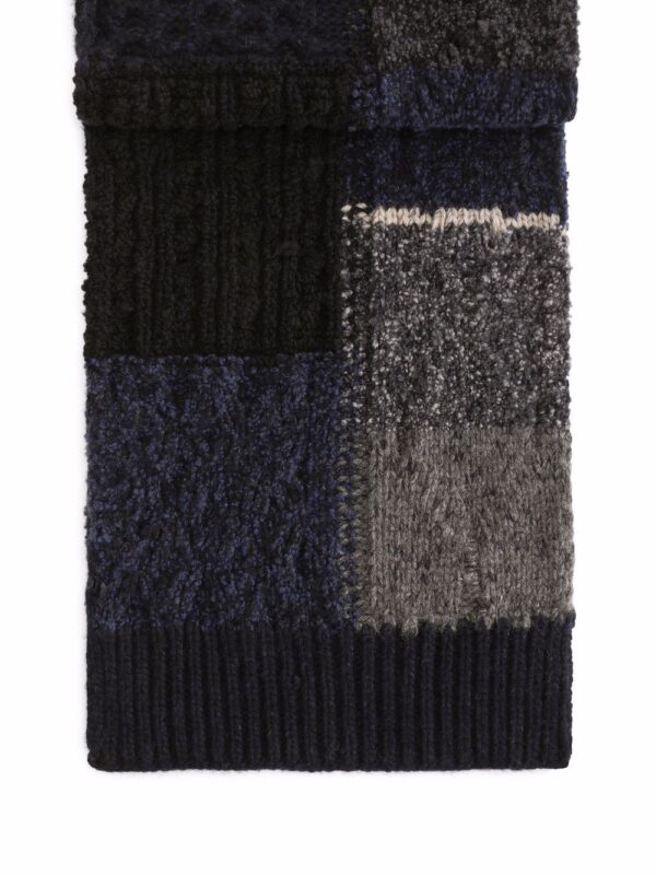 Dolce & Gabbana  patchwork virgin wool-blend scarf - Image 2