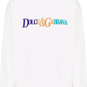 Dolce & Gabbana  logo-embroidered sweatshirt