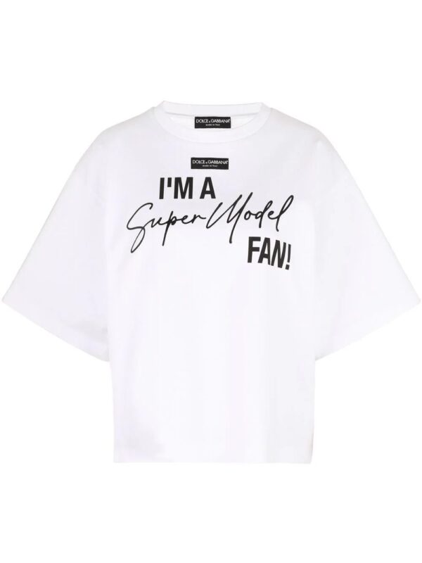 Dolce & Gabbana  slogan-print T-shirt