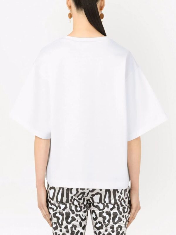 Dolce & Gabbana  slogan-print T-shirt - Image 4