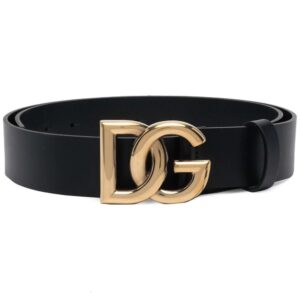 Dolce & gabbana  DG-logo leather belt