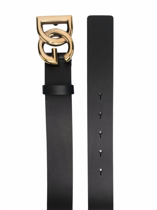 Dolce & Gabbana  DG-logo calf-leather belt - Image 2