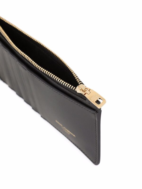 Dolce & Gabbana logo-print zipped wallet - Image 3