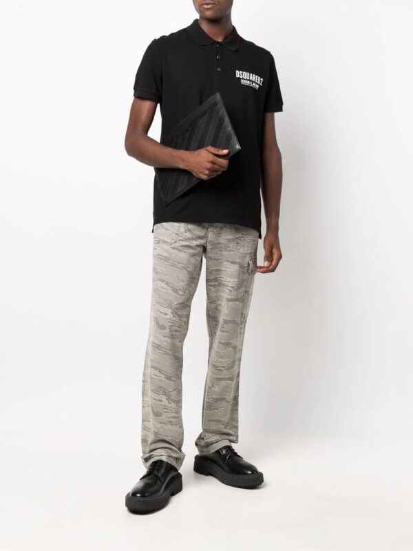 Dsquared2 logo-print polo shirt - Image 2