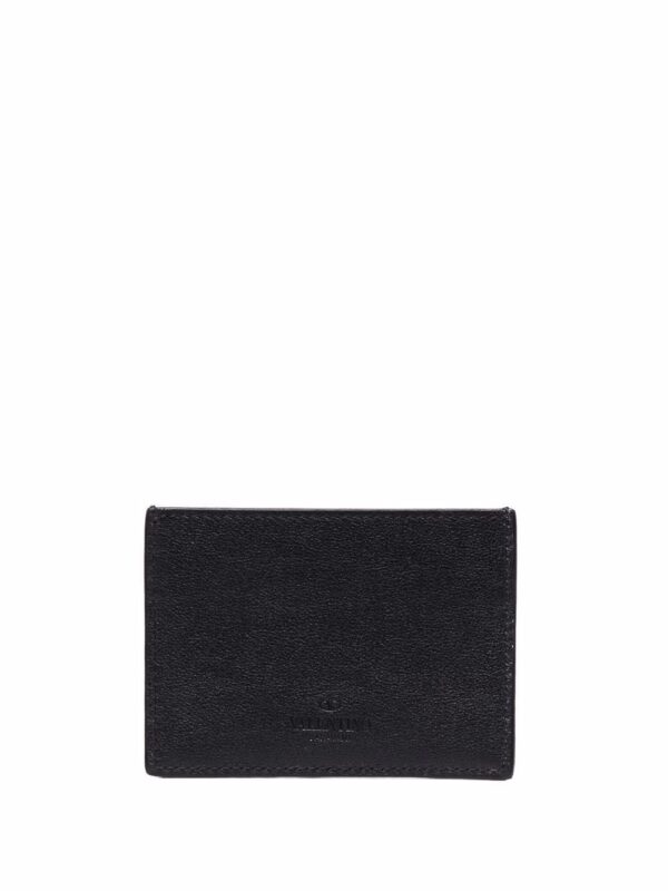 Valentino Garavani Rockstud leather cardholder - Image 2