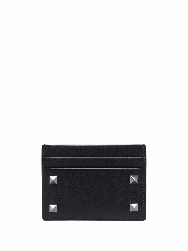 Valentino Garavani Rockstud leather cardholder
