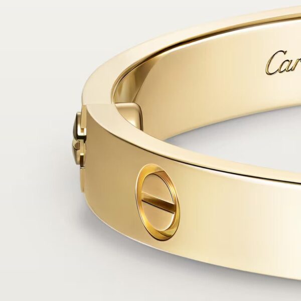 Cartier LOVE bracelet, classic model, 4 diamonds - Image 4