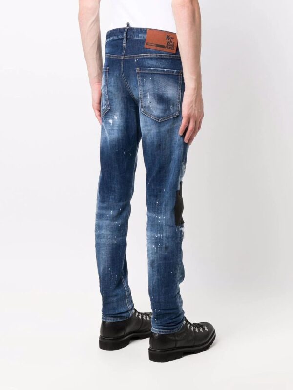 Dsquared2  distressed slim-fit jeans - Image 4