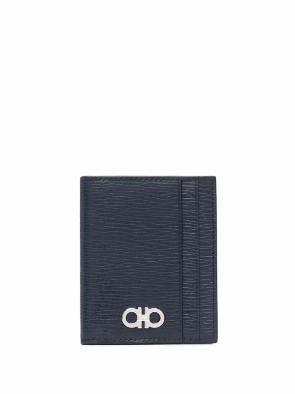 Ferragamo logo-print leather cardholder