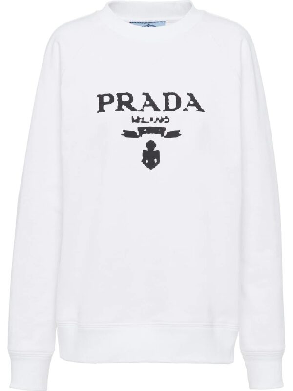 Prada  logo-print sweatshirt