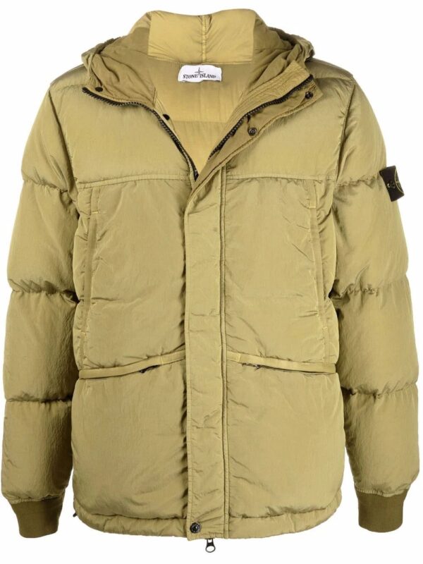 Stone Island  Nylon Metal Down-TC logo-patch padded jacket