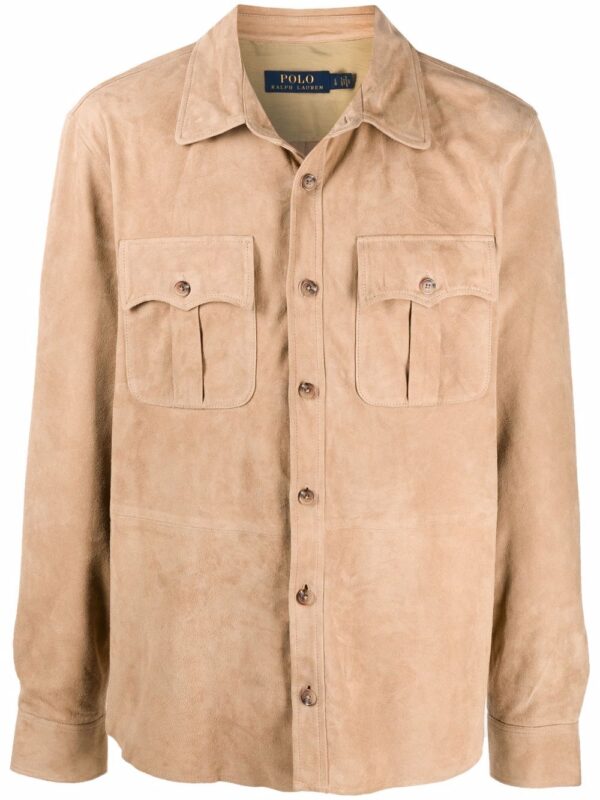 Polo Ralph Lauren  suede safari jacket