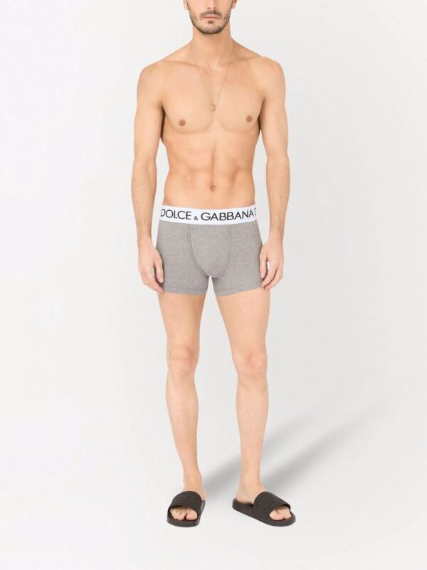 Dolce & Gabbana  logo-waistband stretch briefs - Image 2
