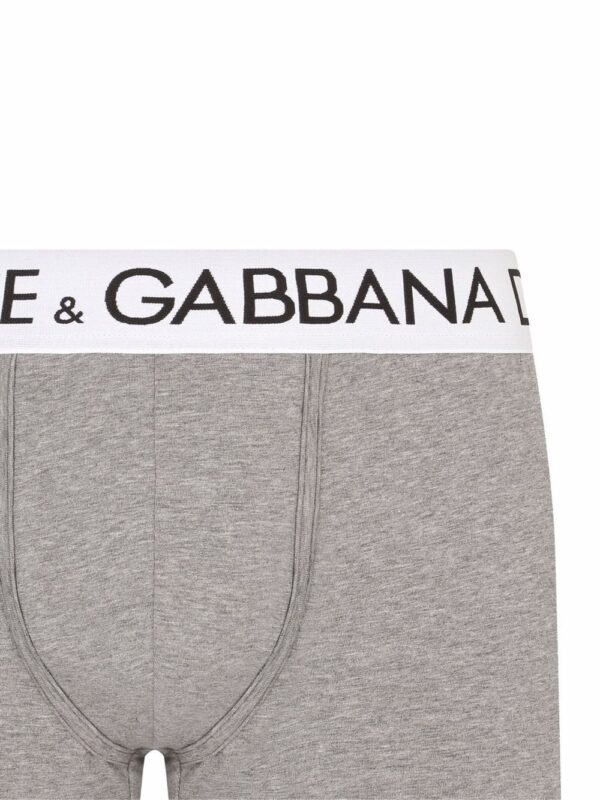 Dolce & Gabbana  logo-waistband stretch briefs - Image 4