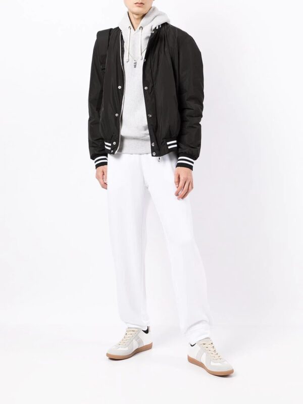 Emporio Armani  high-waisted wide-leg trackpants - Image 2