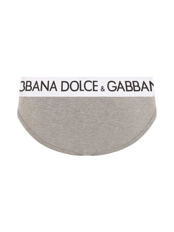 Dolce & Gabbana  logo-waistband stretch-cotton briefs - Image 2