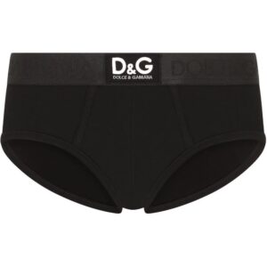 Dolce & Gabbana  logo-waistband stretch-cotton briefs