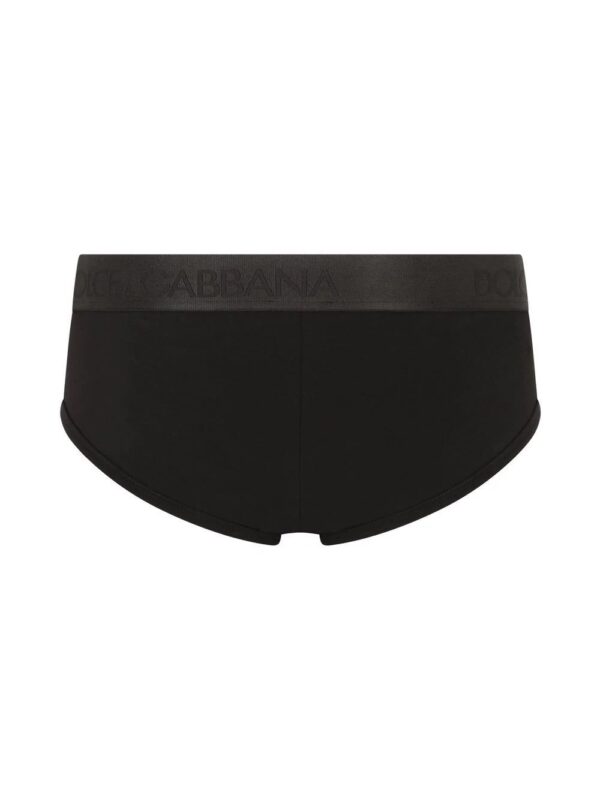 Dolce & Gabbana  logo-waistband stretch-cotton briefs - Image 2
