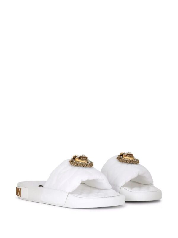 Dolce & Gabbana  Devotion beachwear slides - Image 2