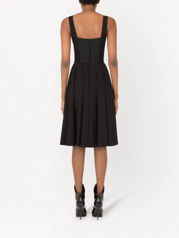 Dolce & Gabbana  V-neck midi dress - Image 4