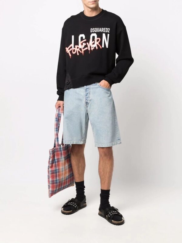 Dsquared2  graffiti-print sweatshirt - Image 2