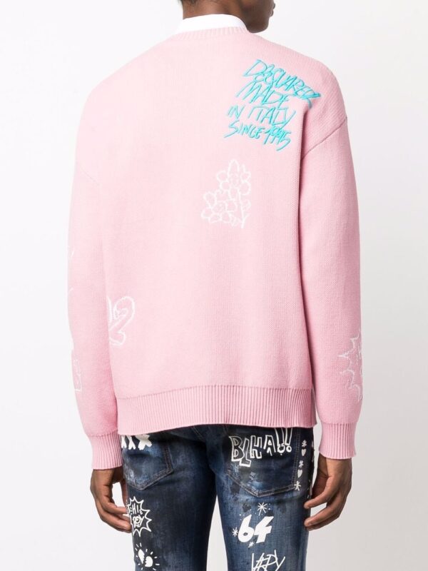 Dsquared2  graphic slogan sweatshirt - Image 4