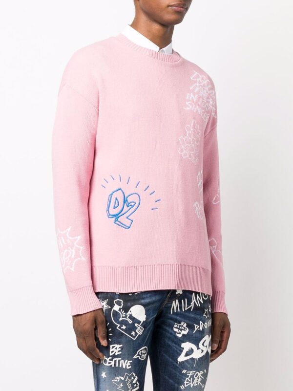Dsquared2  graphic slogan sweatshirt - Image 3