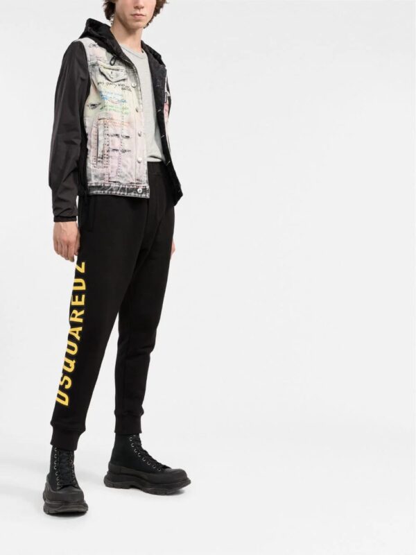 Dsquared2  logo-print track pants - Image 2