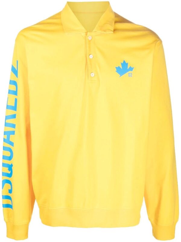 Dsquared2  logo-print polo shirt