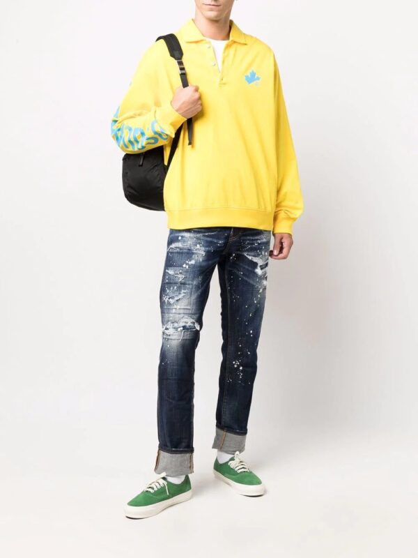 Dsquared2  logo-print polo shirt - Image 2